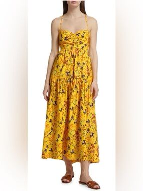 A.L.C. Arit Floral Maxi Dress